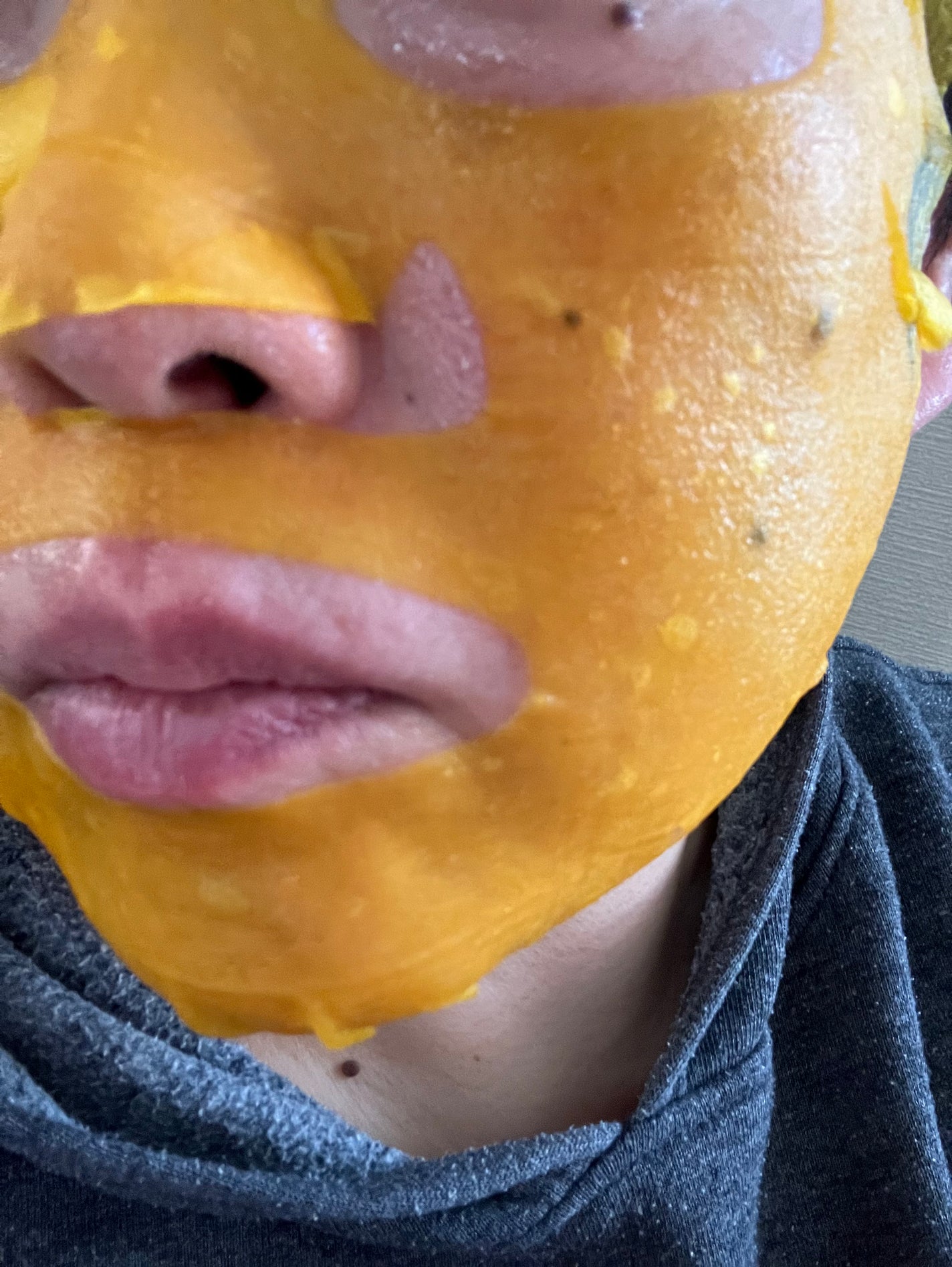 5番 白玉グルタチオンCふりかけマスク/numbuzin/シートマスク・パックを使ったクチコミ(8枚目)