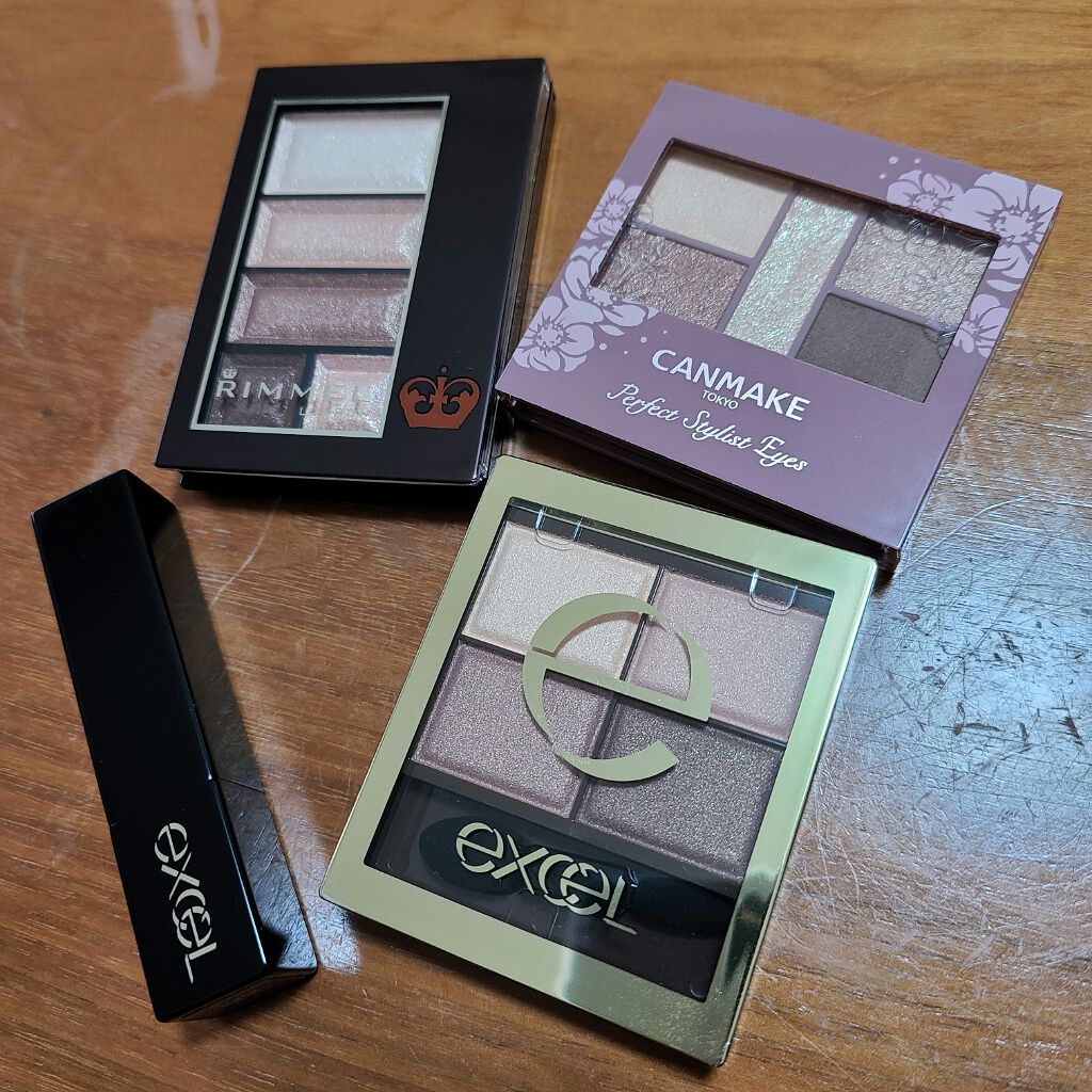 スキニーリッチシャドウ/excel/アイシャドウパレットを使ったクチコミ(1枚目)