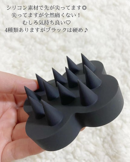 uka scalp brush kenzan/uka/スカルプブラシを使ったクチコミ(2枚目)