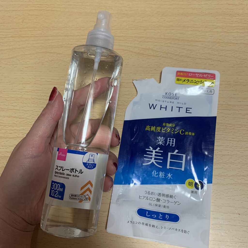 ホワイト ローションM (しっとり)/モイスチュアマイルド ホワイト/化粧水を使ったクチコミ（1枚目）