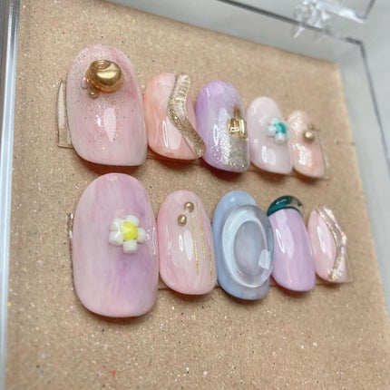 つけ爪やさん \MUU/ on LIPS 「つけ爪やさん♡@nailsalon.muu..オーダーありがと..」(2枚目)