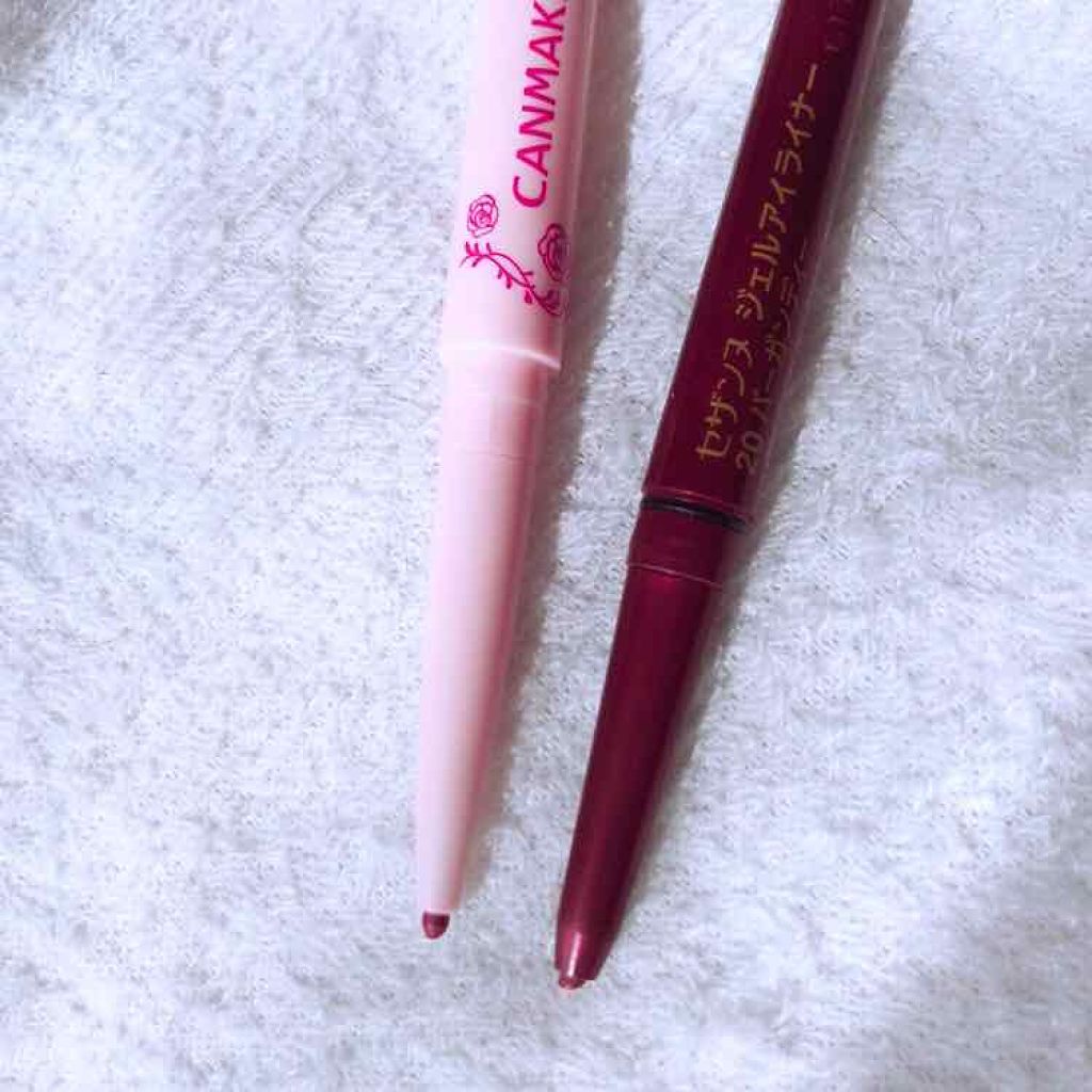 ジェルラインアーティスト/キャンメイク/ジェルアイライナーを使ったクチコミ（3枚目）