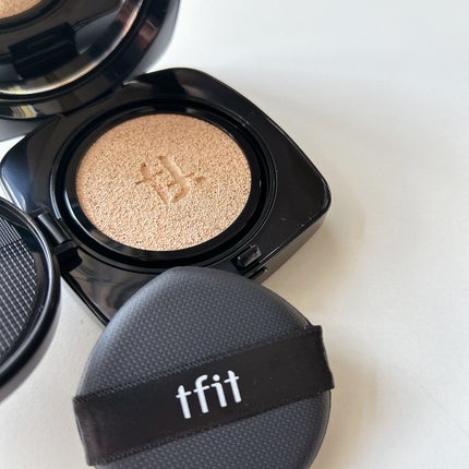 レイヤリングフィット グロークッションEX/TFIT/クッションファンデーションを使ったクチコミ(4枚目)