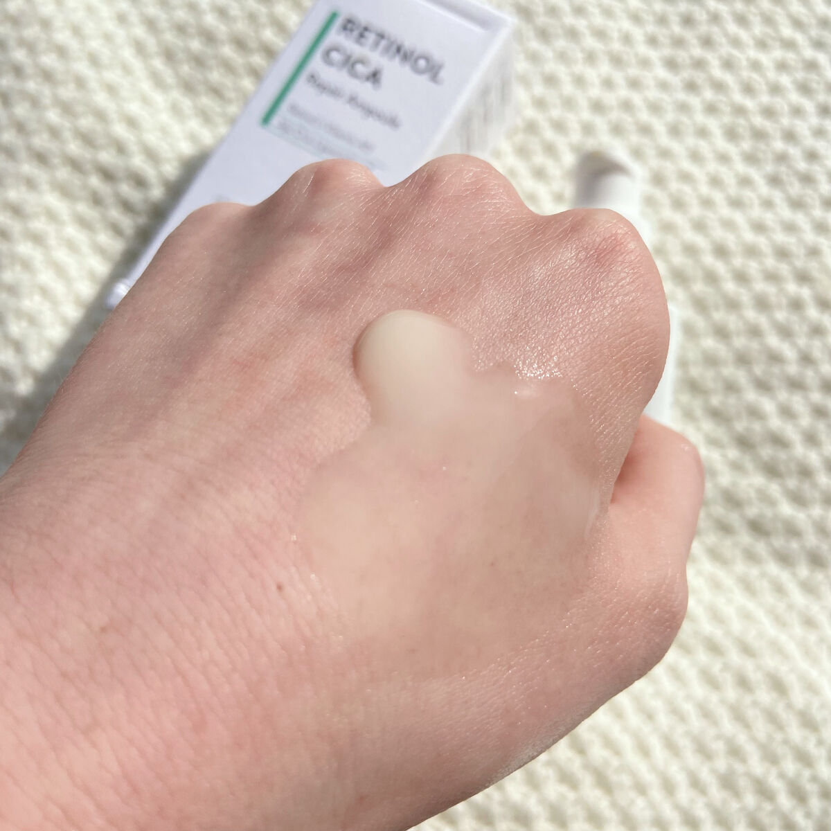 レチノール　シカ　リペア　セラム/innisfree/美容液を使ったクチコミ（2枚目）