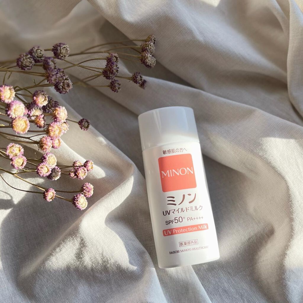 ミノンUVマイルドミルク/ミノン/日焼け止めミルクを使ったクチコミ（1枚目）
