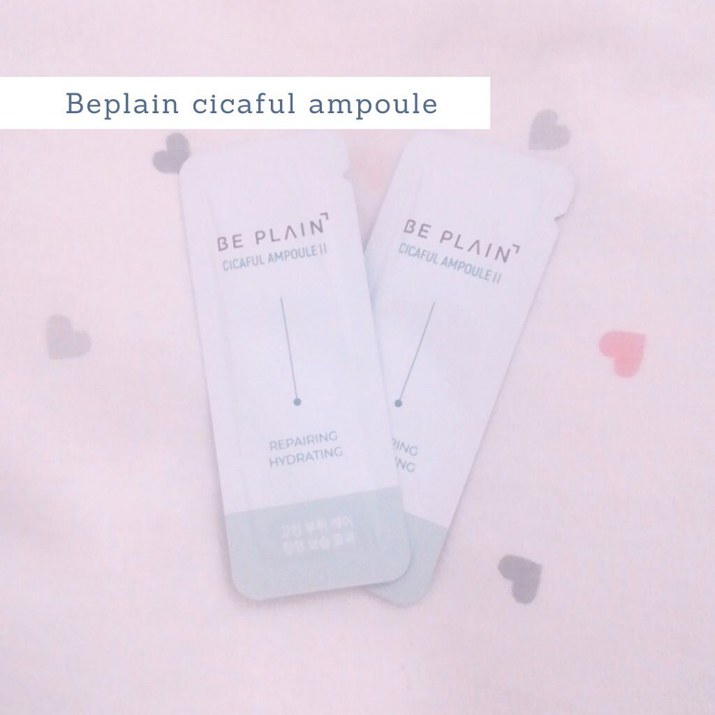 Cicaful ampoule
鎮静★★★★★
肌荒れ★★★★★
赤み★★★★★
水の代わりにツボクサエキスが84％以上も入った美容液で、すごく気になっていました！
気になる使用感は、しっとりというよりもサラサラしたかんじで、肌に出してみて