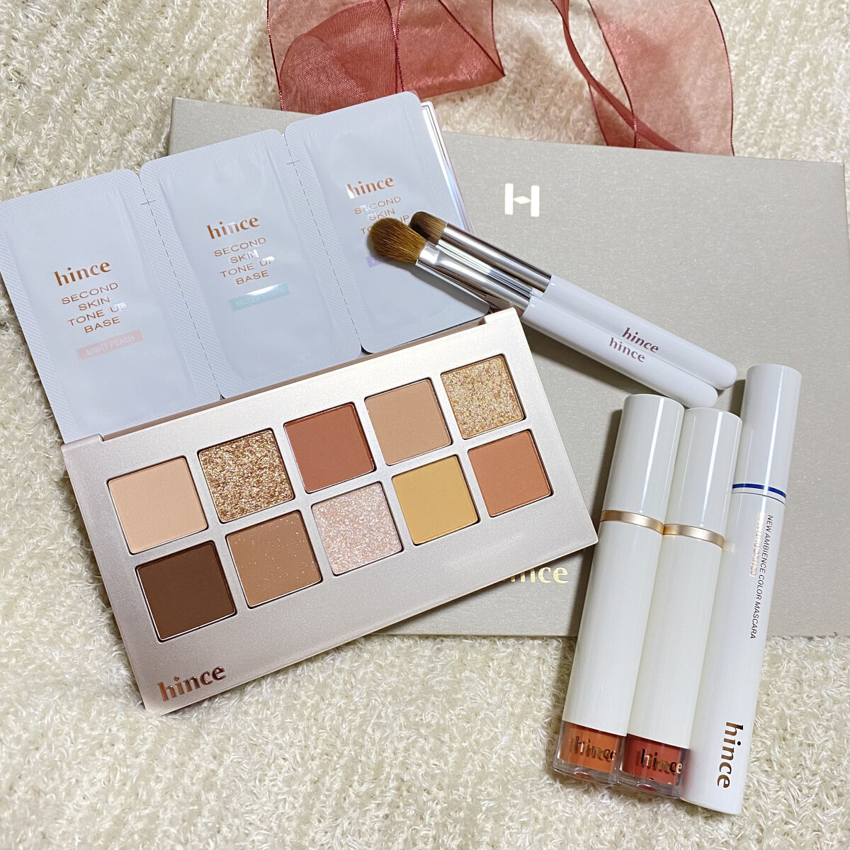 ニューデップスアイシャドウパレット/hince/アイシャドウパレットを使ったクチコミ（2枚目）