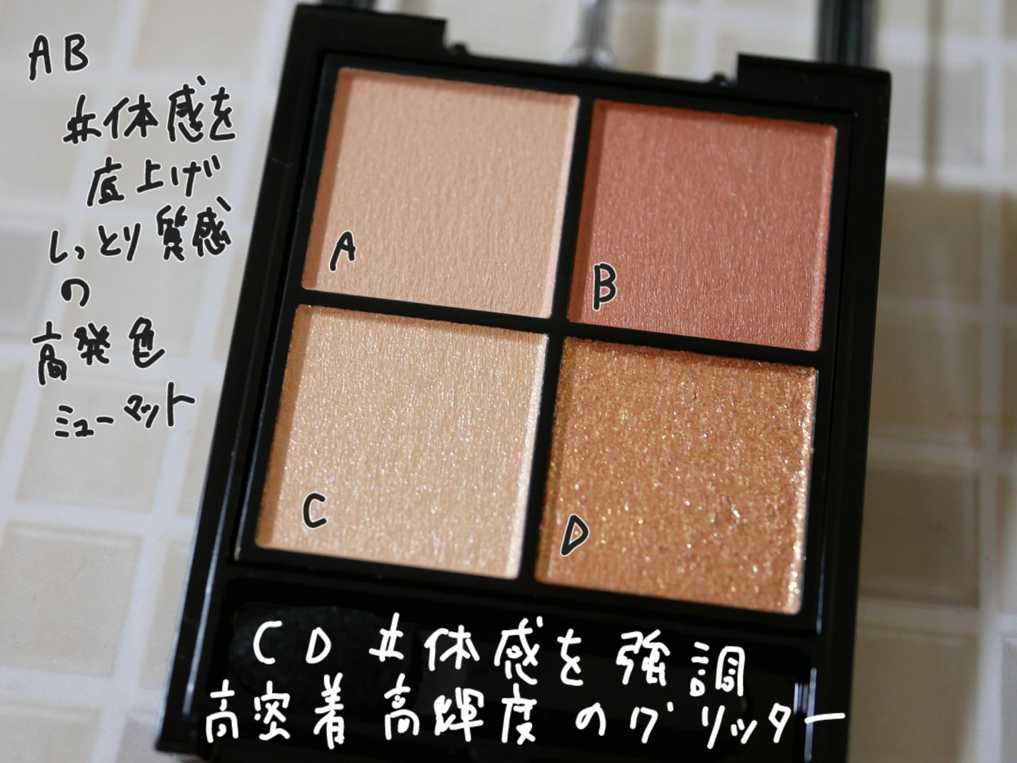 ケイト ポッピングシルエットシャドウ/KATE/アイシャドウパレットを使ったクチコミ(5枚目)