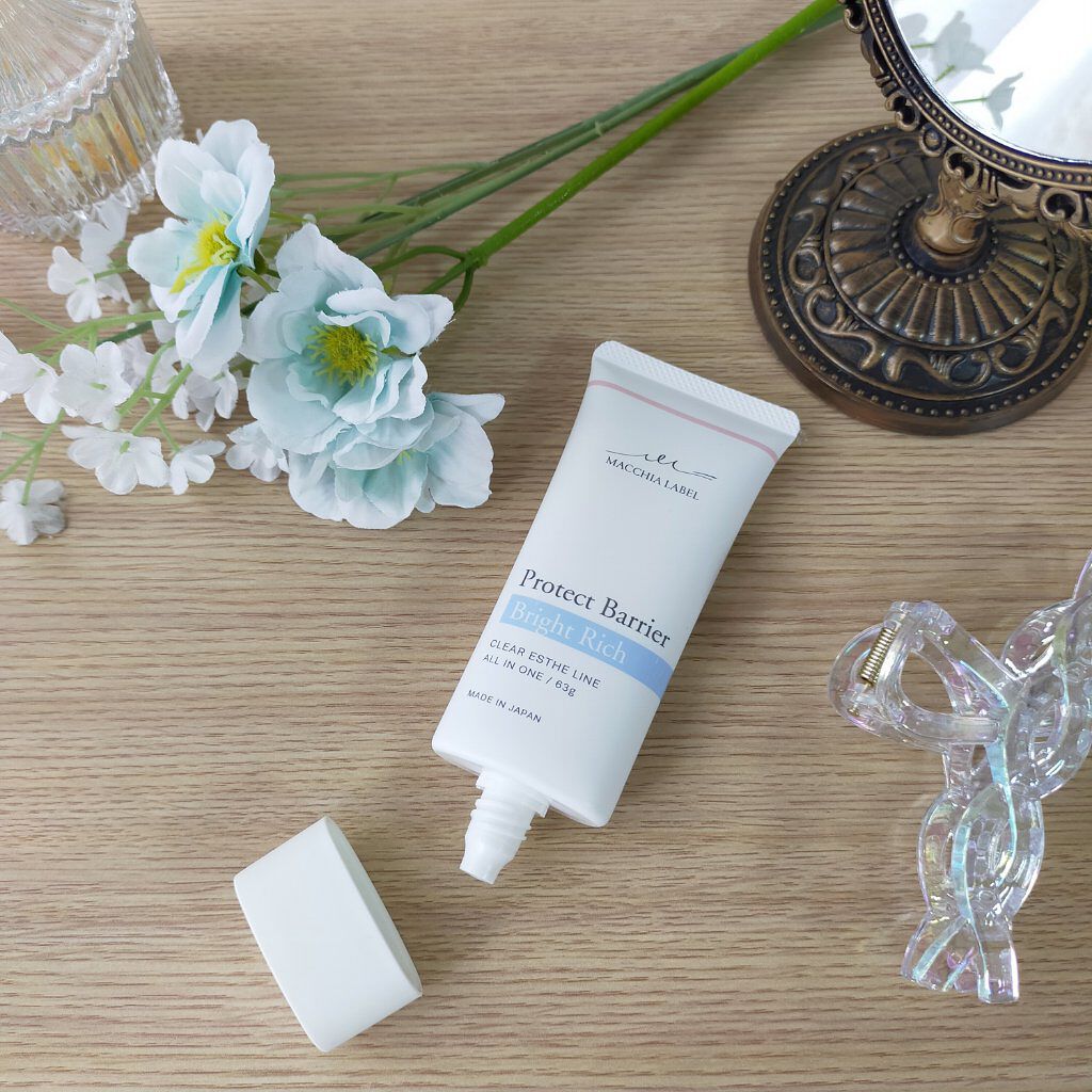プロテクトバリアブライトリッチ/Macchia Label/オールインワン化粧品を使ったクチコミ（1枚目）