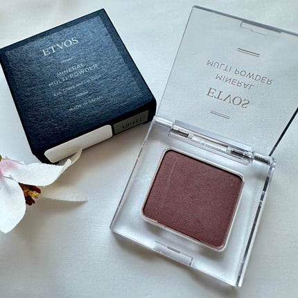 ミネラルマルチパウダー/エトヴォス/単色アイシャドウを使ったクチコミ(1枚目)