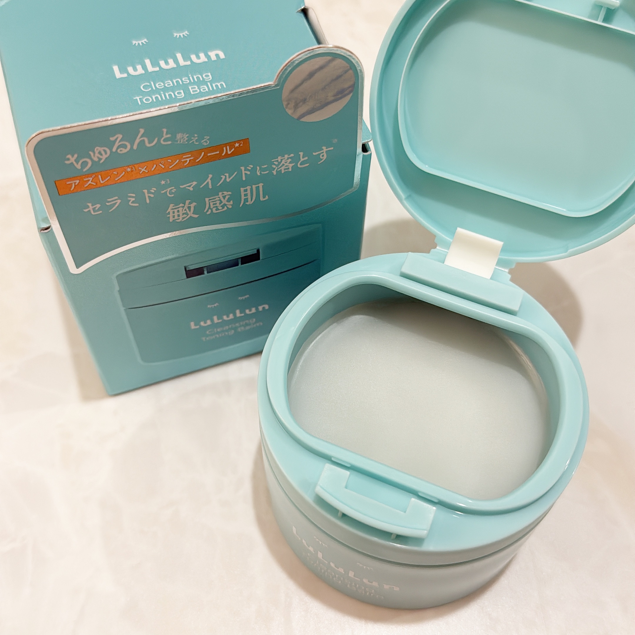 ルルルンクレンジング トーニングバーム MILD BLUE/ルルルン/クレンジングバームを使ったクチコミ（3枚目）