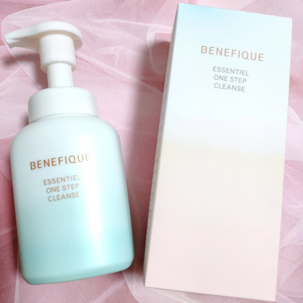 エッセンシャル ワンステップクレンズ/BENEFIQUE/泡洗顔を使ったクチコミ(1枚目)