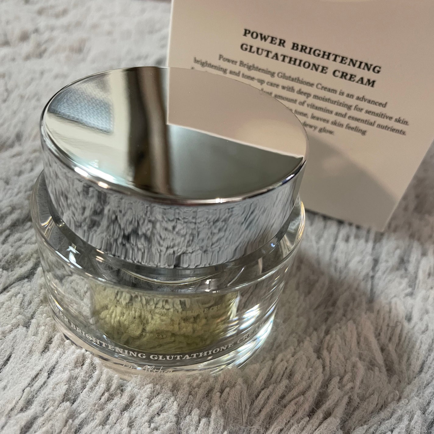 パワーブライトニング グルタチオンクリーム/Dr.Althea/フェイスクリームを使ったクチコミ(1枚目)