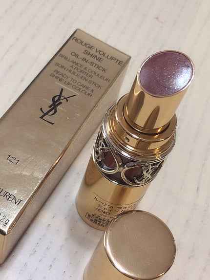 ルージュ ヴォリュプテ シャイン/YVES SAINT LAURENT BEAUTE/口紅を使ったクチコミ(1枚目)