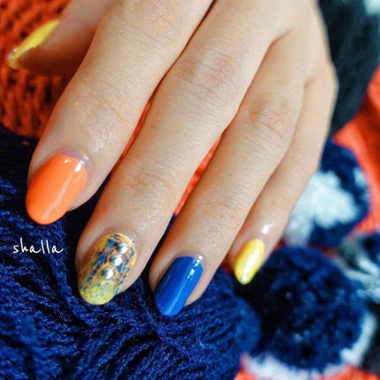 クレヨンタッチミー マニキュア/crayontouch-me/マニキュアを使ったクチコミ(4枚目)