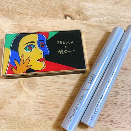 ダイヤモンドシリーズ カラーマスカラ/ZEESEA/マスカラを使ったクチコミ(1枚目)