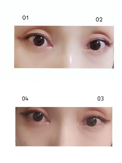 ベルベットライナー/LUMIURGLAS/リキッドアイライナーを使ったクチコミ(4枚目)