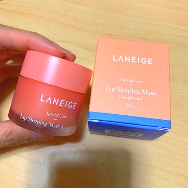 2019.9.22

#渡韓
#購入品
#韓国購入品 

LANEIGE
Special Care
Lip Sleeping Mask（Grapefruit）

明洞のLANEIGEの路面店で買いました