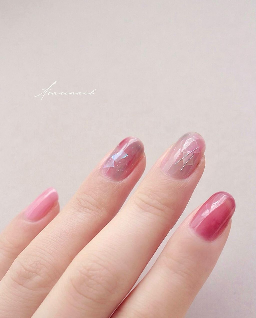 グロッシーコート/スキューズミー/オールインワンネイルを使ったクチコミ（1枚目）