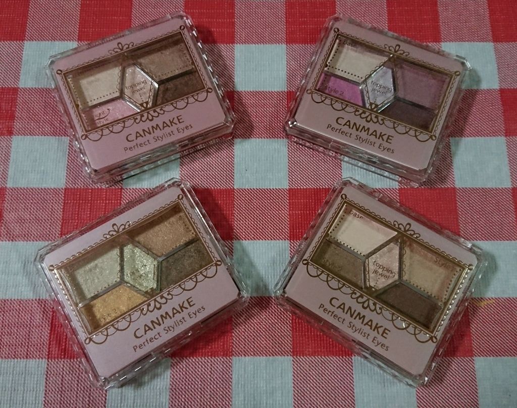 【旧品】パーフェクトスタイリストアイズ/キャンメイク/アイシャドウパレットを使ったクチコミ(1枚目)