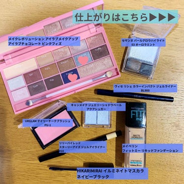 アイラブチョコレート/MAKEUP REVOLUTION/アイシャドウパレットを使ったクチコミ（2枚目）