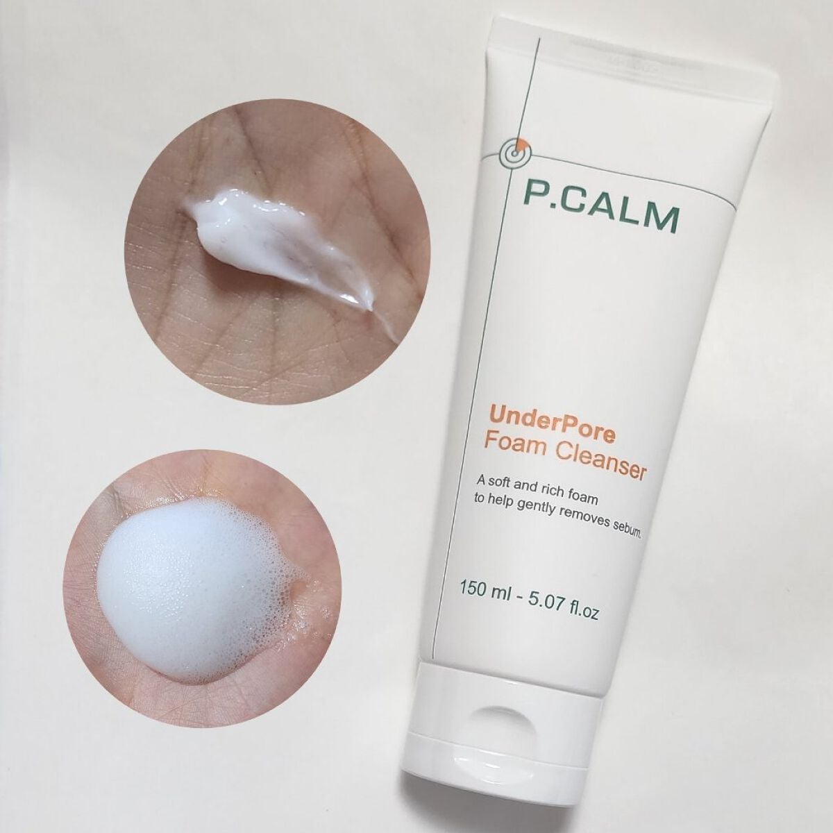 アンダーポアフォームクレンザー/P.CALM/洗顔フォームを使ったクチコミ(2枚目)