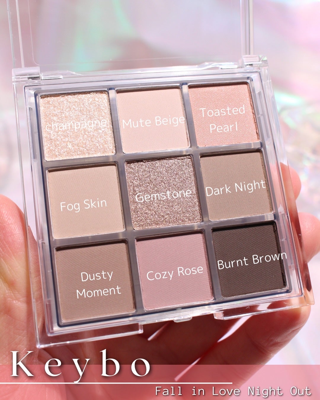KEYBO FALL IN LOVE SHADOW PALETTE/keybo/アイシャドウパレットを使ったクチコミ(7枚目)