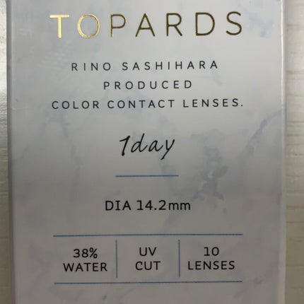 TOPARDS 1day/TOPARDS/ワンデー(1DAY)カラコンを使ったクチコミ(1枚目)