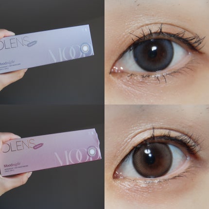 Moodnight 1day/OLENS/ワンデー(1DAY)カラコンを使ったクチコミ(4枚目)