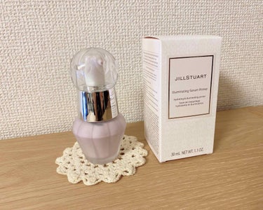 【JILL】 イルミネイティング セラムプライマー 02
自分用メモ：
JILL STUART イルミネイティング セラムプライマー 02 aurora lavender

人気でなかなか買えなかったの