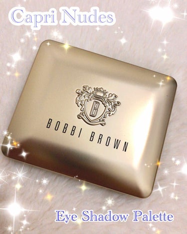 BOBBI BROWN カプリ ヌード アイシャドウ パレットのクチコミ「目で愛でる期間そろそろ終了なので、明後日の大事な日に解禁するつもりのパレットです💕
TUしてい.....」（1枚目）