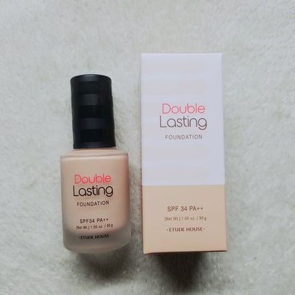 ダブルラスティング ファンデーション/ETUDE/リキッドファンデーションを使ったクチコミ(1枚目)