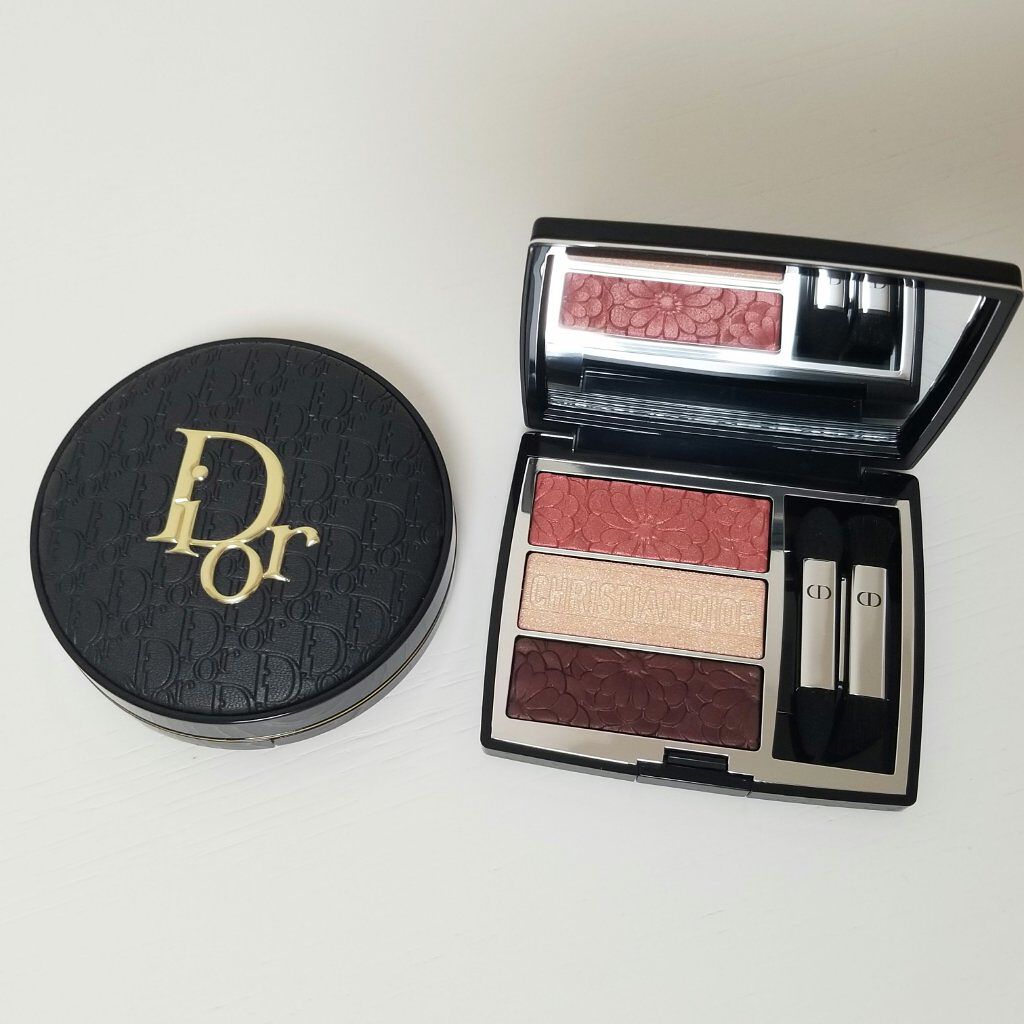 トリオ ブリック パレット＜ピュア グロウ＞/Dior/アイシャドウパレットを使ったクチコミ（1枚目）