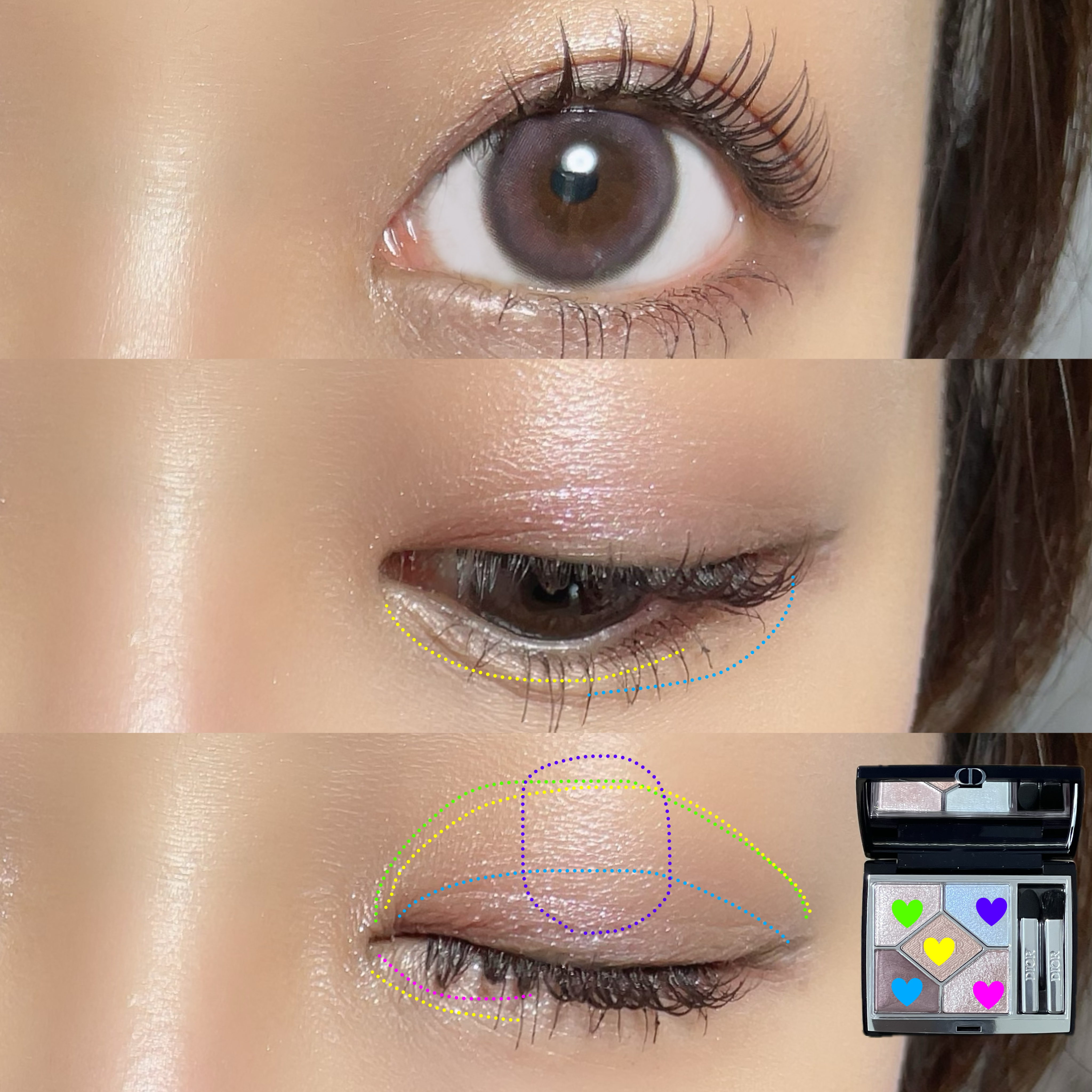 Tweed Kristin 1month/Hapa kristin/１ヶ月（１MONTH）カラコンを使ったクチコミ（3枚目）