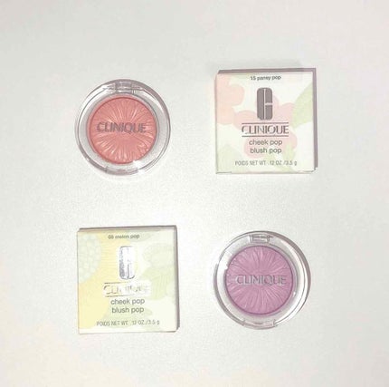チーク ポップ/CLINIQUE/パウダーチークを使ったクチコミ(1枚目)