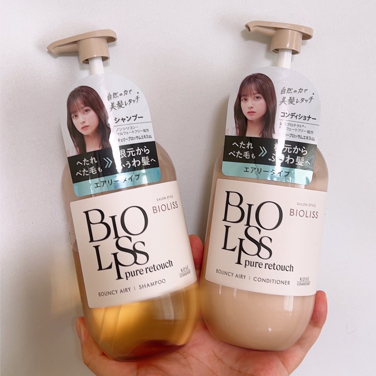 SS ビオリス ピュアレタッチ ぺたふぅわ シャンプー/ヘアコンディショナー/SSビオリス/市販シャンプーを使ったクチコミ(1枚目)