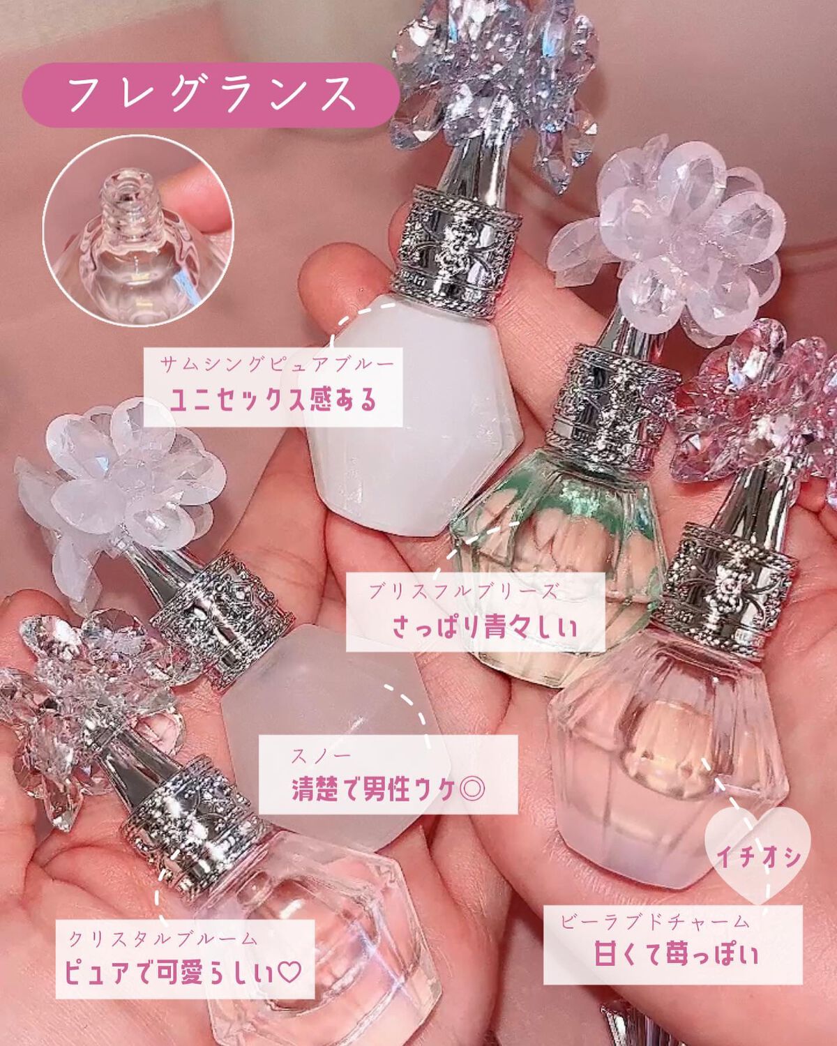 試してみた】ブリリアントジュエル パルファン＆ハンドクリーム