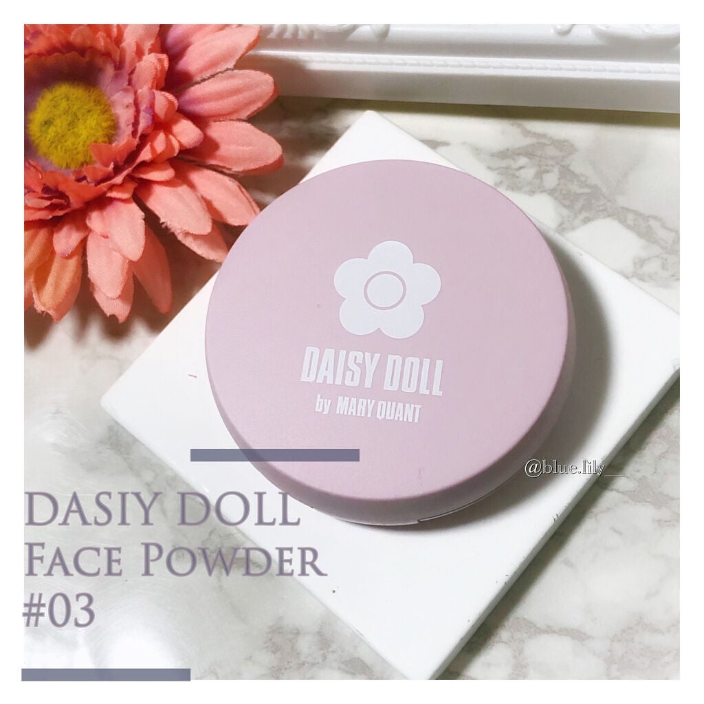 フェイス パウダー/DAISY DOLL by MARY QUANT/プレストパウダーを使ったクチコミ(1枚目)
