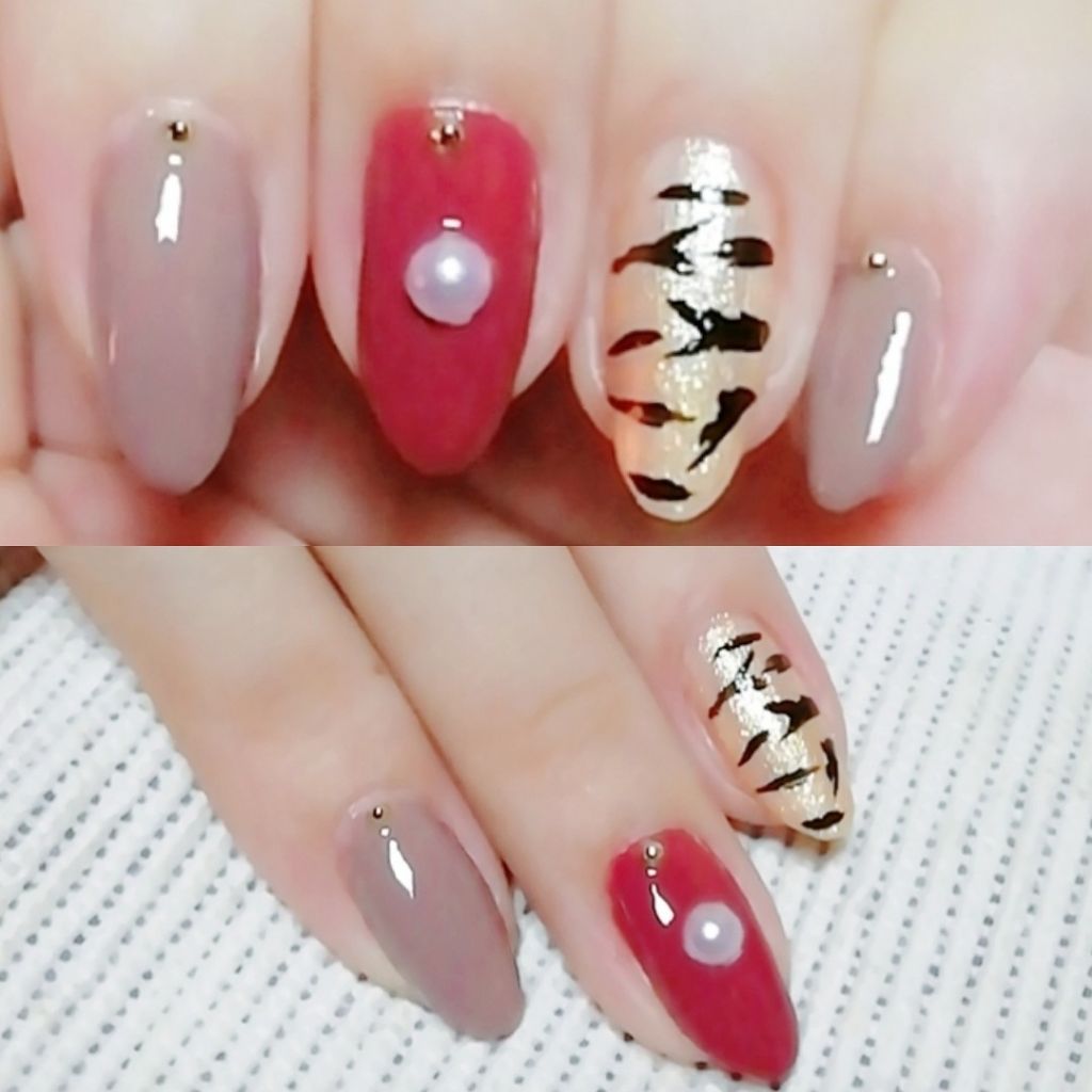 AT ネイルアートペン/Art Collection/マニキュアを使ったクチコミ(2枚目)