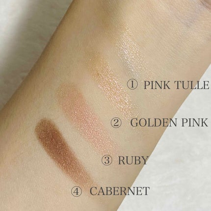 リュクス アンコール アイシャドウ パレット/BOBBI BROWN/アイシャドウパレットを使ったクチコミ(4枚目)