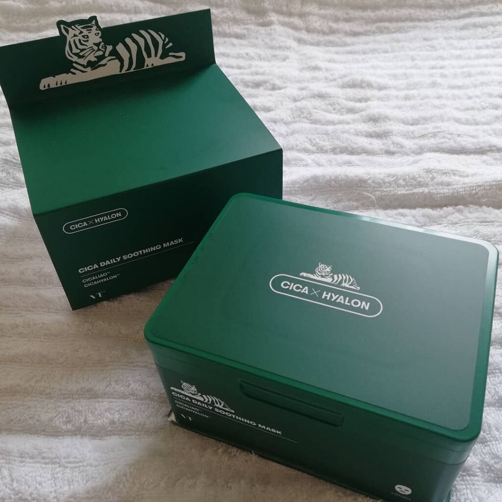 CICA デイリースージングマスク/VT/シートマスク・パックを使ったクチコミ(2枚目)