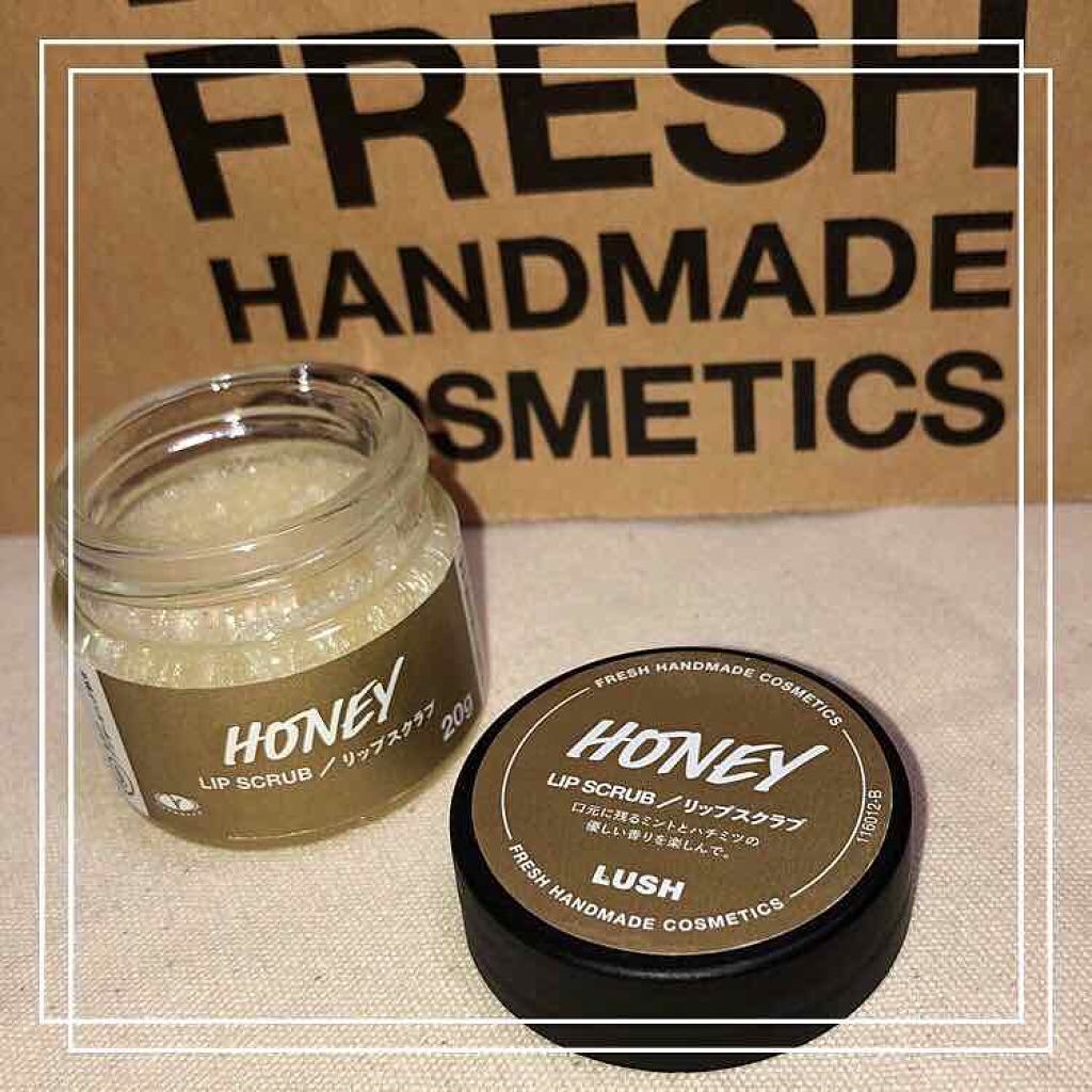 ミツバチ リップスクラブ/ラッシュ/リップスクラブを使ったクチコミ(1枚目)