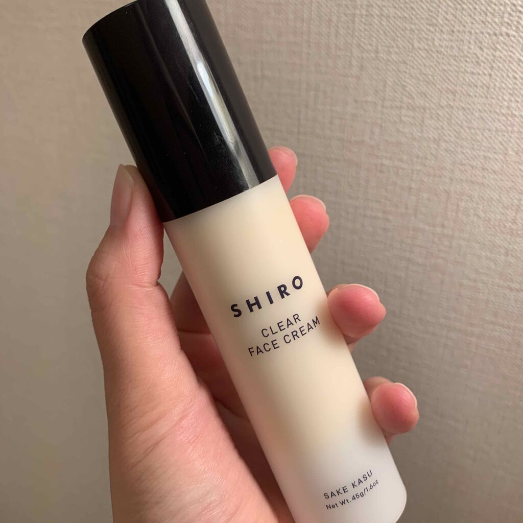 酒かすフェイスクリーム/SHIRO/フェイスクリームを使ったクチコミ(1枚目)