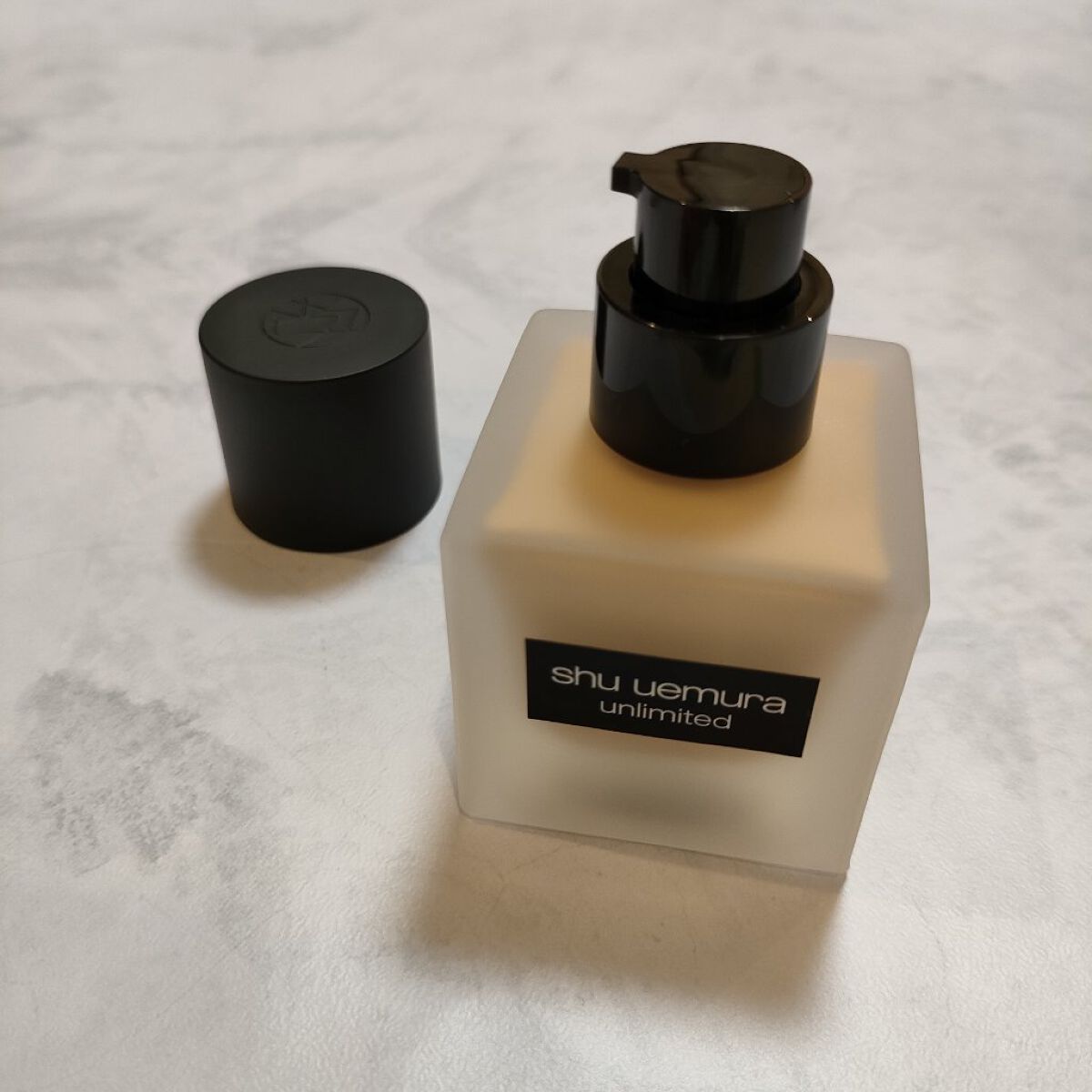 （旧）アンリミテッド ラスティング フルイド/shu uemura/リキッドファンデーションを使ったクチコミ（1枚目）