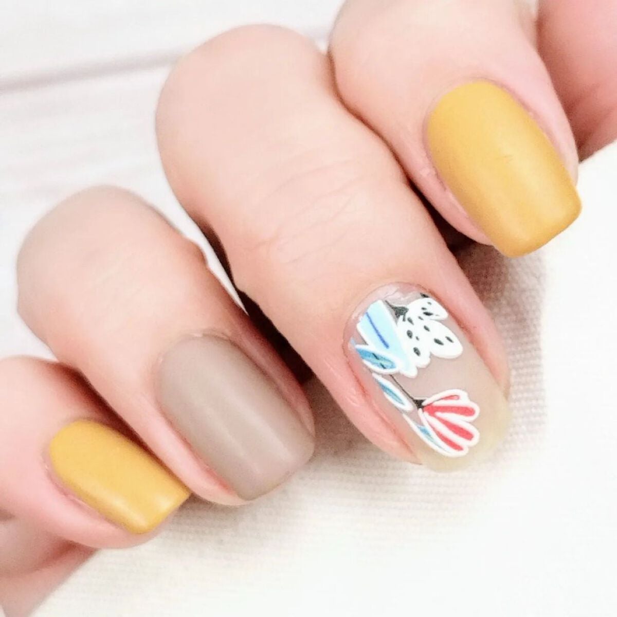 カラーベースコート ゼロ/uka/オールインワンネイルを使ったクチコミ(4枚目)