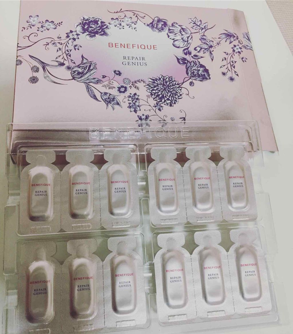 リペアジーニアス/BENEFIQUE/美容液を使ったクチコミ（1枚目）