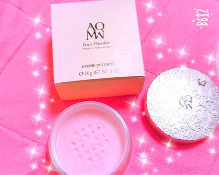 AQ MW フェイスパウダー/DECORTÉ/ルースパウダーを使ったクチコミ(1枚目)