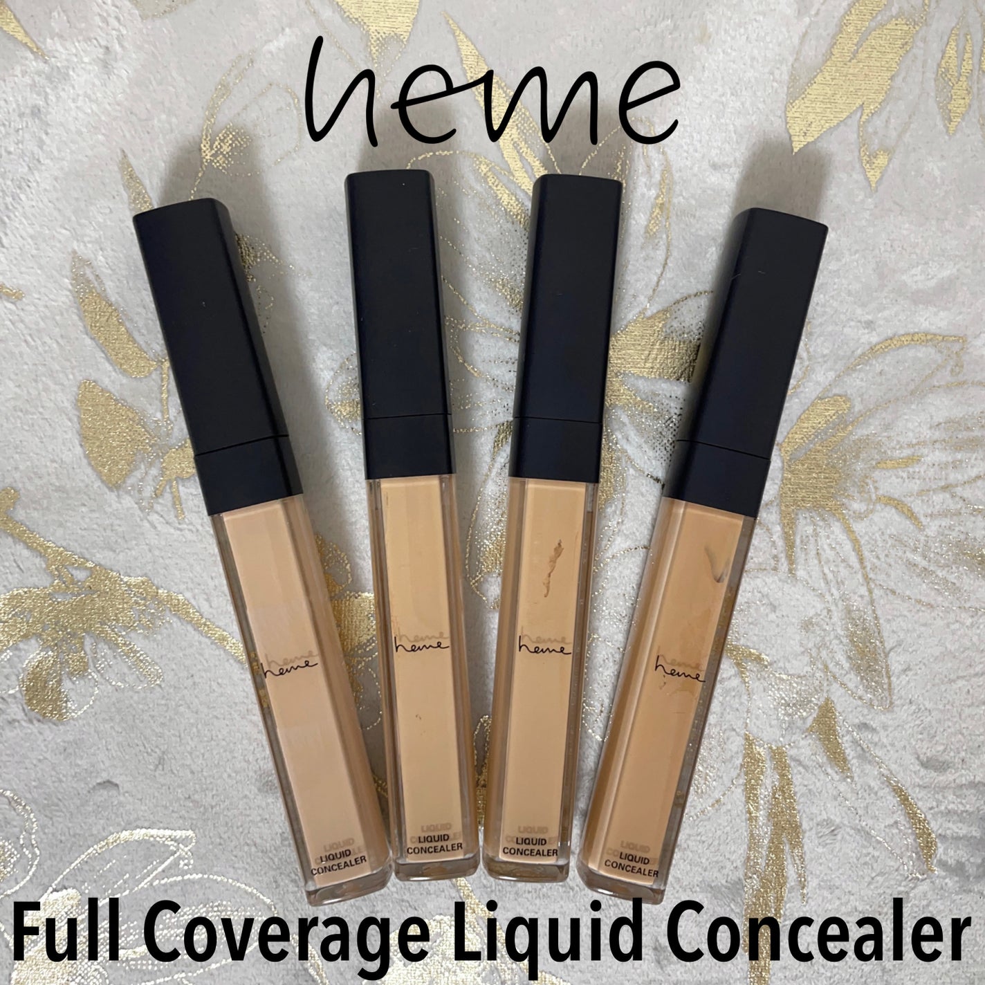 フルカバーリキッドコンシーラー/heme/リキッドコンシーラーを使ったクチコミ(1枚目)