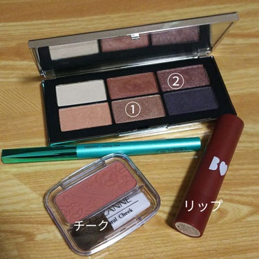 コナーティングリー アイシャドウパレット/NARS/アイシャドウパレットを使ったクチコミ（2枚目）