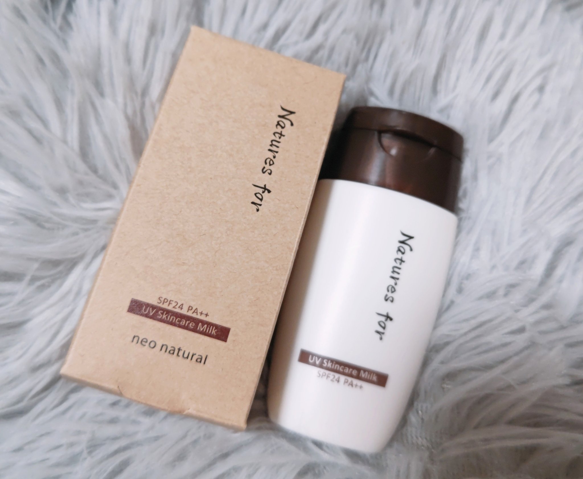 UVスキンケアミルク/Natures for/日焼け止め・UVケアを使ったクチコミ（1枚目）
